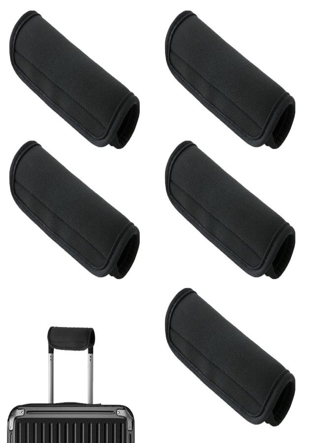 LINYUEARUI 5pcs Luggage Handle Bag, luggages Handles Packaging Comfortable and Soft chloroprene Rubber Luggage identifier Cruise Travel Accessories Carrying Sleeve Handle Cover Airplane Flight Handbag Door - Image 1